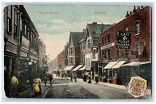Windsor Berkshire England Postcard Peascod Street 1909 Posted Antique picture