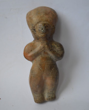 Pre Columbian Ancient  Guangala Bahia figure Ancient south America picture
