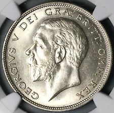 1936 NGC MS 64 1/2 Crown George V Great Britain Silver Coin (23111803C) picture