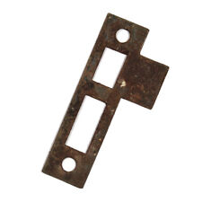 Antique Salvaged Strike Plates for Mortise Locks, 5/16” Spacing, NSTP47 picture