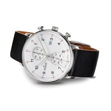 Auth JUNGHANS 041/4771.00 Form C Chronograph Men's Wristwatch From Japan NEW picture