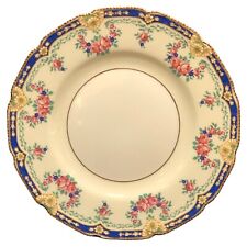 John Maddock Sons England 8 Inch Salad Plates 4 Embossed Rose Floral picture