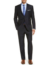 Luciano Natazzi Mens Two Butt 2 Piece Modern Fit Suit Set picture