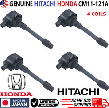GENUINE HITACHI HONDA Ignition Coils For 2015-2021 Honda Civic Fit I4, CM11-121A picture
