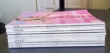 VOGUE 2023 Yearly Magazine  Collection/ Lot Of  9/ Vintage, Celebrities,Politic picture