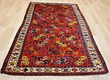 Antique *Never Used* Caucasian Kazak Handmade Dowry Rug 5ftx 9 ft   picture