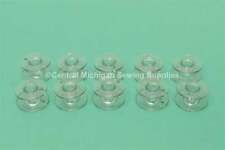 (10 pack) Genuine Singer Class 15 Plastic Bobbins Fits Many Models picture