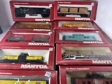 HO Scale Mantua, 41' Box Cars. Collection Of 10 Items   Very Rare picture