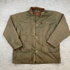 Vintage Aberdeen Jacket Mens XL Green Plaid Flannel Lined Chore Coat 90s picture