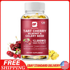 Organic Tart Cherry 12000mg 10:1 Extract Equivalent, 120 Vegetarian Capsules picture