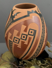 Mata Ortiz Pottery Baudel Lopez Polychrome Jar Olla Sgraffito Mexican Fine Art picture