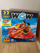 WOW-Watersports Speedzilla 1-2 Rider Person Towable, NEW, 21-1110 picture