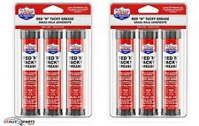 SET OF 2 Lucas Oil 10318 Red N Tacky Multi-Pack (3) 3 Ounce  picture
