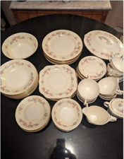Vintage Homer Laughlin Eggshell A56N5 Floral Dinnerware Set 78 Pieces picture