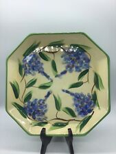 Gail Pittman Octagon Wisteria Serving Plate (Signed 02) picture