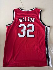 Bill Walton Portland Trailblazers Vintage NBA Jersey Color RED picture