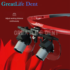 3X ZUMAX DFK Dentisit Surgical Headlight Magnifier Refractiv Binocular GreatLife picture