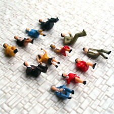 48 pcs HO scale Model Figure Seated People all sitting passenger Layout Scenery picture