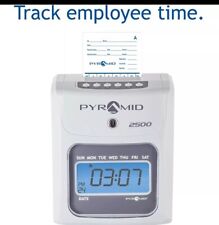 Pyramid Time Systems 2500 Small Business Time Clock Bundle with 100 Time Card... picture