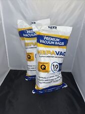 VEVA 10 Pack Premium HEPA Vacuum Bags Style CC Cloth Bag 2 Bags picture