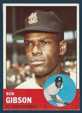 1963 Topps #415 Bob Gibson - St. Louis Cardinals - EX/ExMT picture
