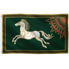 Kingdom Of Rohan Royal Viking Sun Lord Of The Rings 3X5 Flag Rough Tex® 100D picture