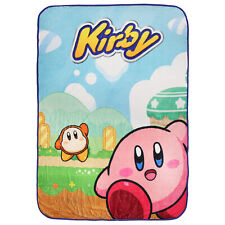 Nintendo Kirby Video Game Kirby and Waddle Dee Soft Fleece Plush Throw Blanket picture