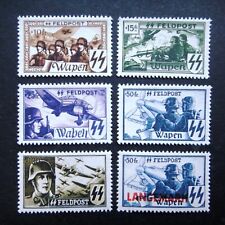 Germany Nazi 1944 MNH Flemish Legion WAFFEN SS FELDPOST stamp NSDAP WWII 3rd Rei picture