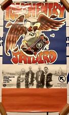 TOKEN ENTRY ULTRA RARE VINTAGE 1988 JAYBIRD PROMO POSTER HAWKER RECORDS NYHC picture