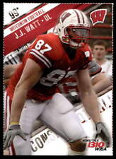 J.J. Watt 2009 Wisconsin Badgers Program Cards #NNO Football Card picture
