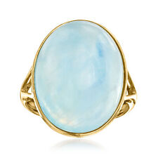 Ross-Simons 25.00 Carat Aquamarine Ring in 14kt Yellow Gold picture