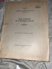 1930 Etude synthétique sur le Mésozoique méxicaine Mexican Mesozoic Volumes IL-L picture