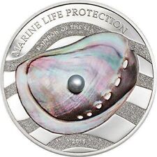 2015 Palau $5 Rainbow of the Sea Marine Life Protection 1 oz .999 Proof Silver picture