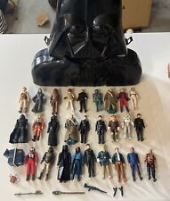 Vintage Kenner Star Wars Action Figures Lot Of 28 Plus Case picture