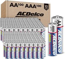 AA and AAA 200-Count Combo Pack Super Alkaline Batteries, 100-Count Each picture