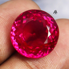 AAA Grade Natural Flawless Ceylon Pink Sapphire 11.70Ct Round Cut Loose Gemstone picture