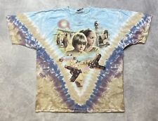 Vintage 1999 Star Wars Episode I Phantom Menace Shirt Size XL Tye Dye All Over picture