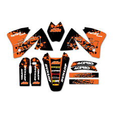 KTM Graphics Kit EXC 2001-2002 SX SXF 1998-2000 Laminated Gloss Decal MX Sticker picture