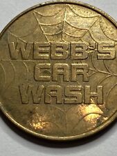 RARE WEBB'S CAR WASH TOKEN DAVENPORT FLORIDA OBSOLETE #pt1 picture