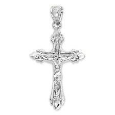 925 Sterling Silver Cross Pendant, Crucifix Pendant Religious Jewelry picture