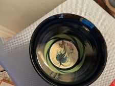 Vintage Gail Pittman Hand Painted Pottery Bowl Grapevine.   #33 picture