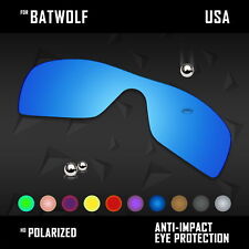 Anti Scratch Polarized Replacement Lenses for-Oakley Batwolf OO9101 Options picture