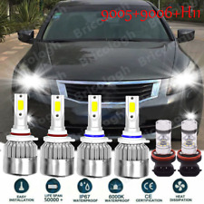 Luces LED Para For Honda Accord 2006-2012 faro + bombillas de luz antiniebla picture