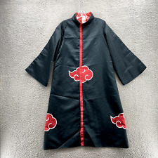 Naruto Shippuden Robe Sz L/XL Black Cloak Cosplay Anime Costume Coat Japan Men's picture