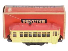 Lionel 60 Vintage O Lionelville Motorized Rapid Transit Trolley/Box picture