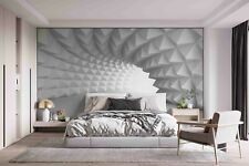 3D Geometry Cube White Hole Self-adhesive Removable Wallpaper Murals Wall 172 picture
