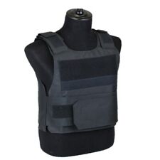 Body Bulletproof Vest Front Back Plates Armor Tactical Jacket Guard Security Kit picture
