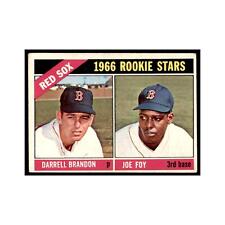 1966 Topps Darrell Brandon/Joe Foy RC Baseball Cards #456 picture