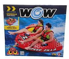 WOW-Watersports Speedzilla 1-2 Rider Person Towable Inflatable Water Tube Float picture