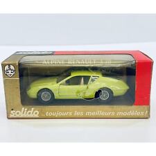 Vtg Solido Alpine Renault A310 Green 1:43 Diecast Car #192 New NOS picture